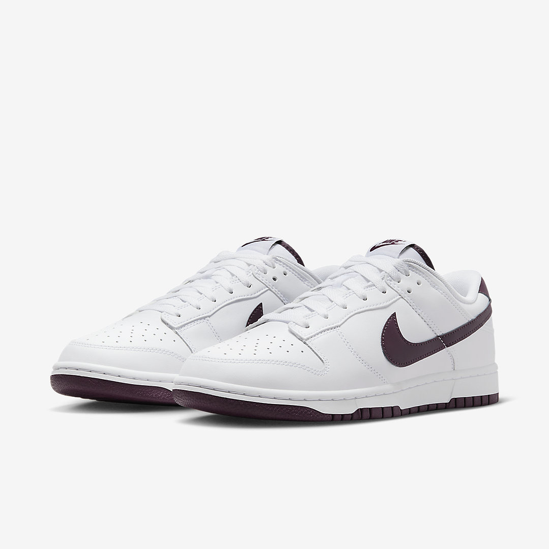Nike Dunk Low Retro White Night Maroon 2
