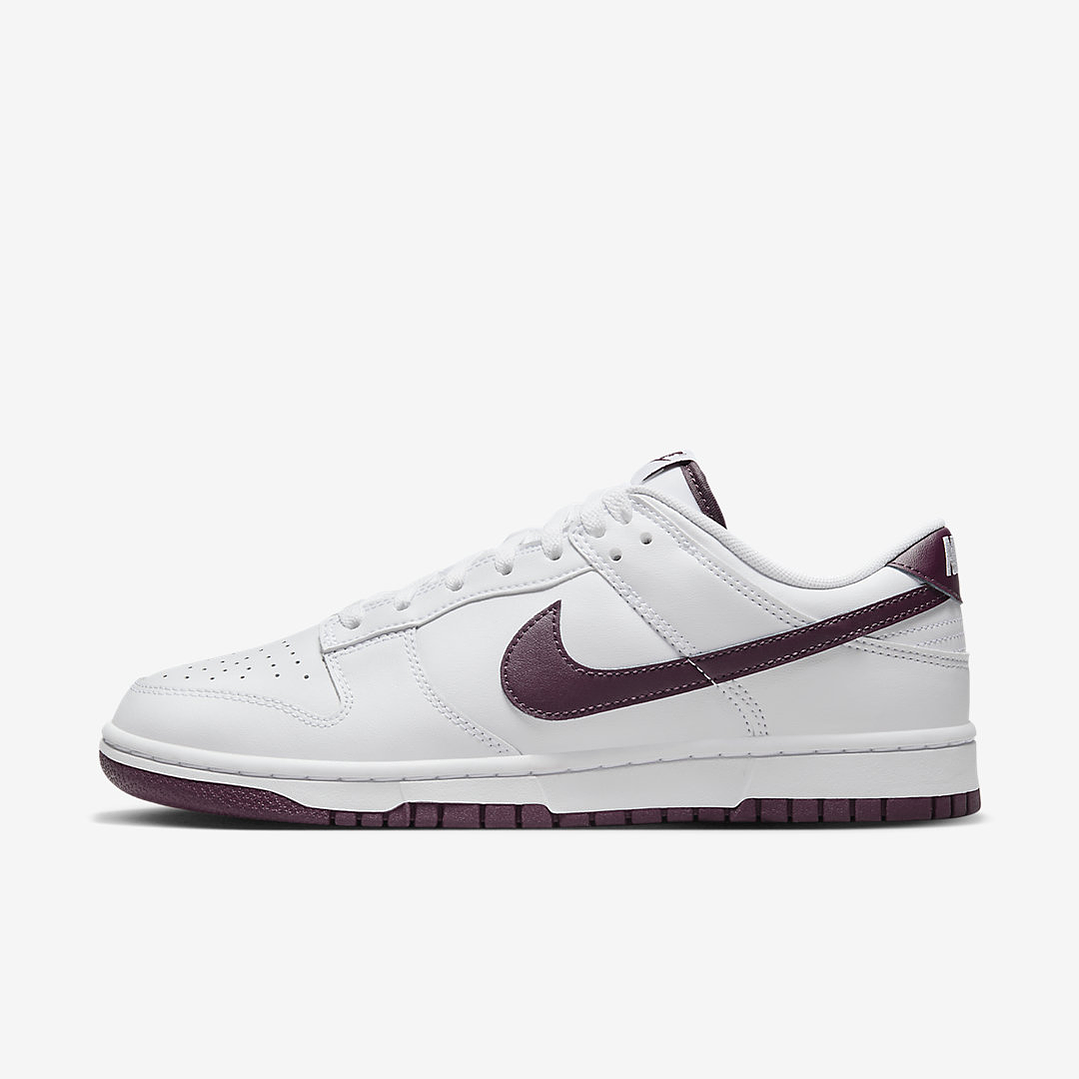 Nike Dunk Low Retro White Night Maroon 1