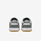 Nike Dunk Low Smoke Grey Gum 3M Swoosh - Thumbnail 5