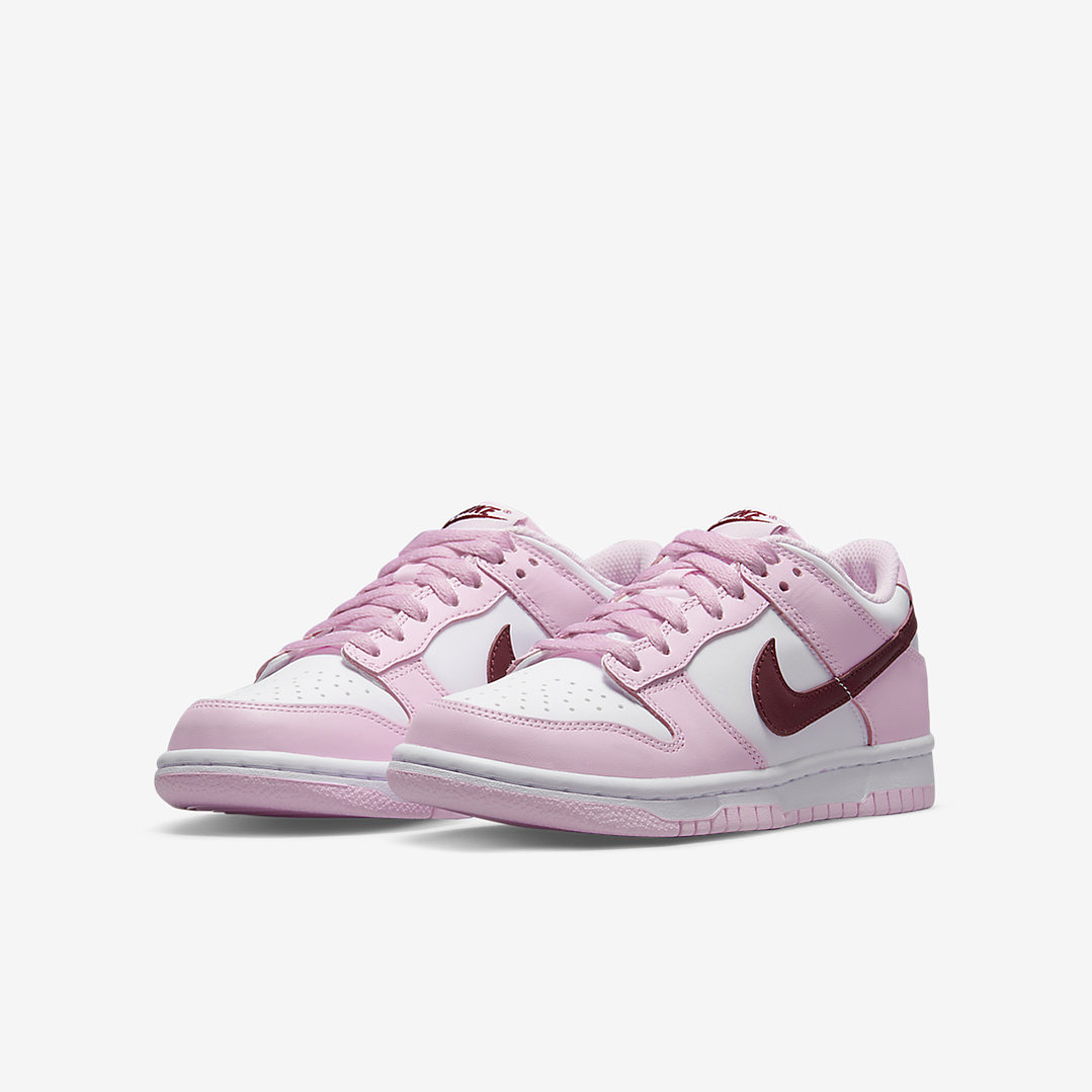 Nike Dunk Low Pink Foam Red White (GS) 2