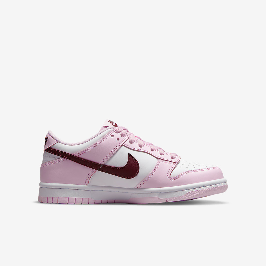 Nike Dunk Low Pink Foam Red White (GS) 3