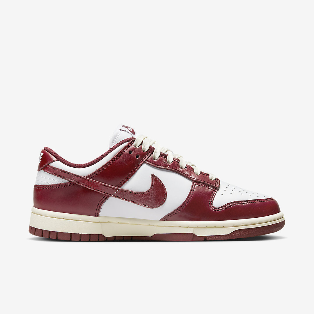 Nike Dunk Low PRM Vintage Team Red (Women's) 3