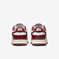 Nike Dunk Low PRM Vintage Team Red (Women's) - Thumbnail 5