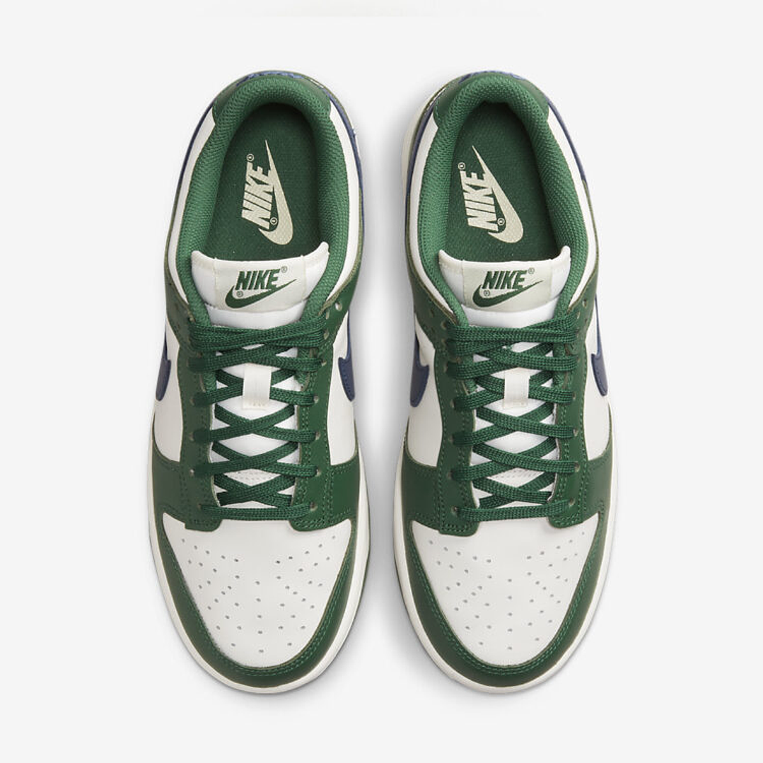 Nike Dunk Low Retro Gorge Green Midnight Navy (Women's) 4