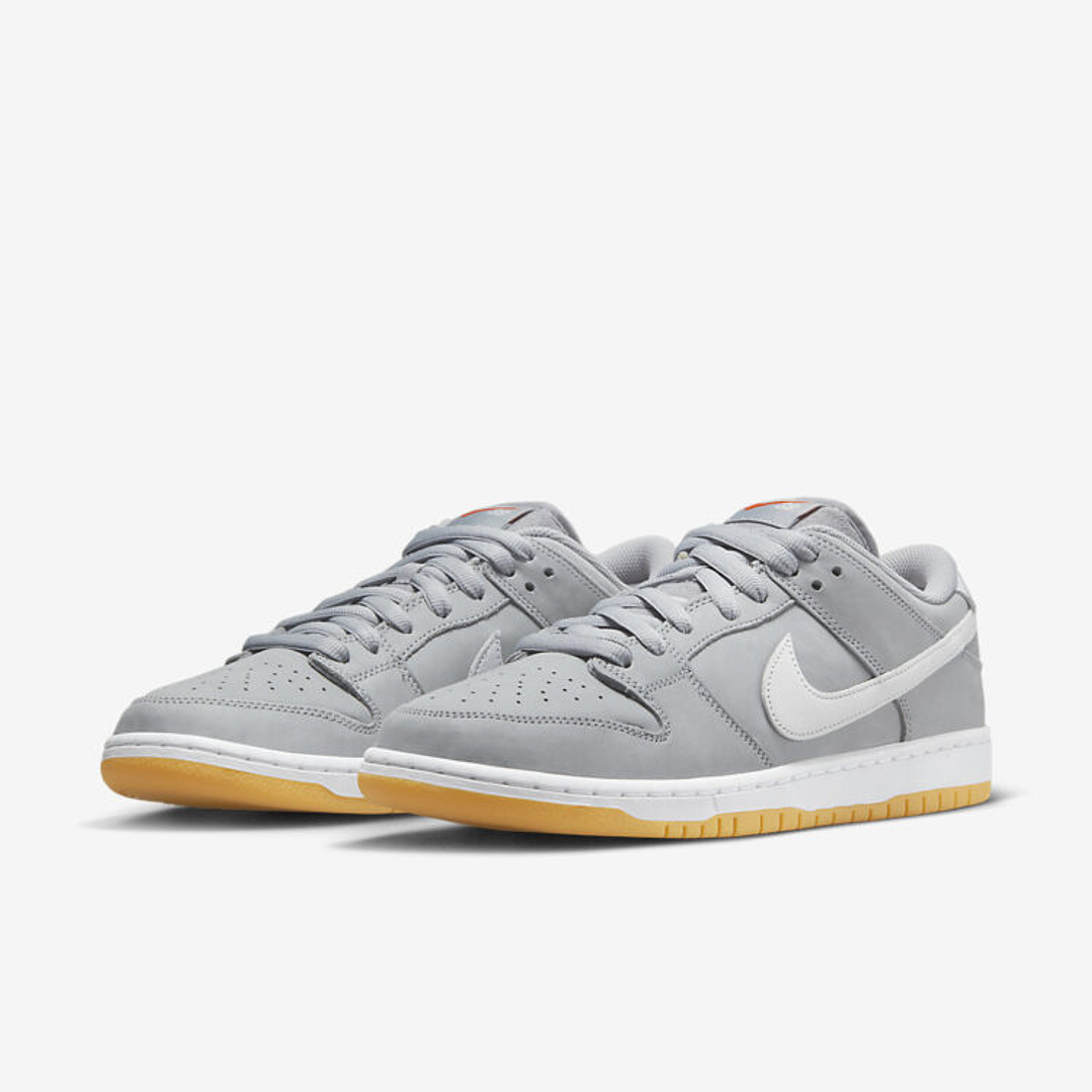 Nike SB Dunk Low Pro ISO Orange Label Wolf Grey Gum 2