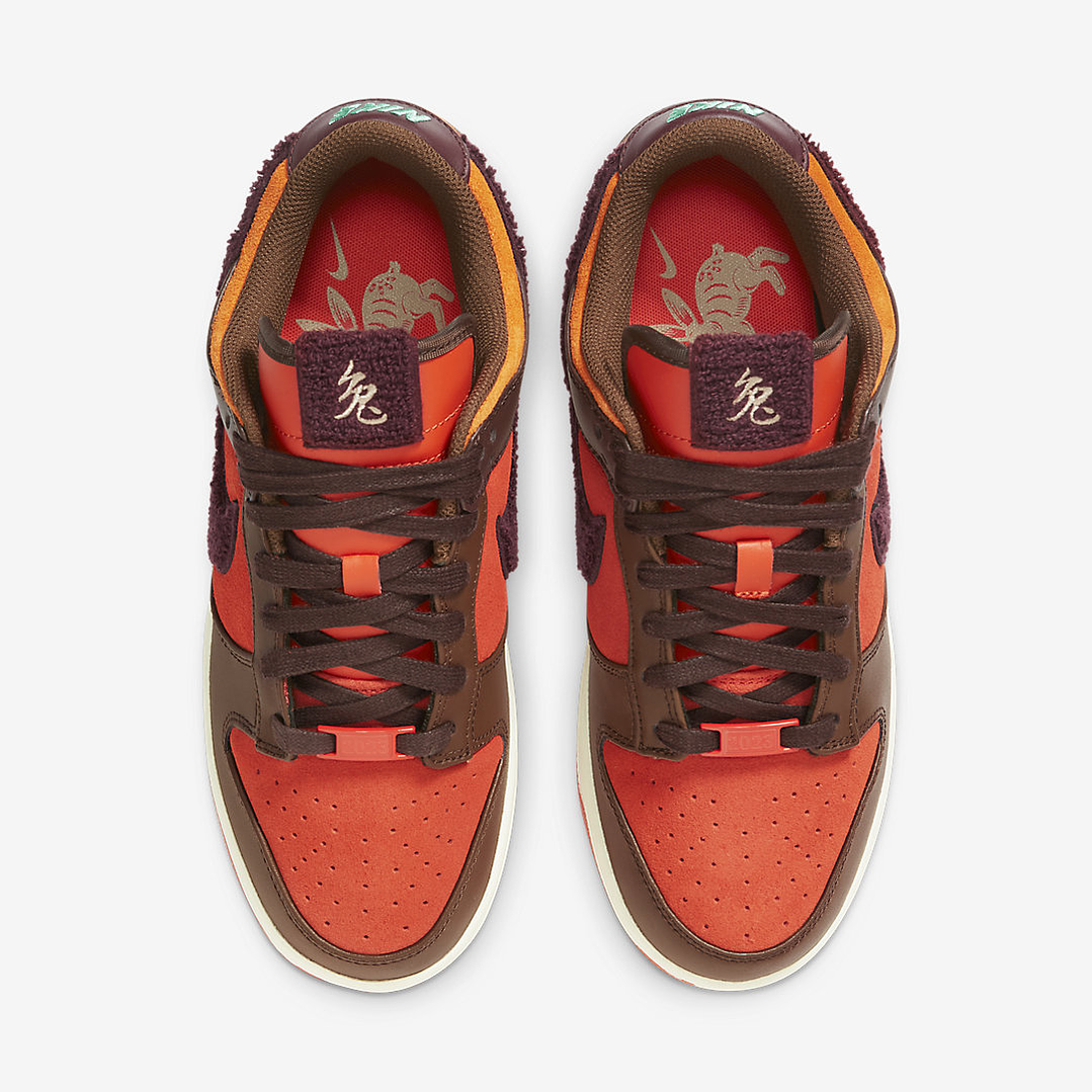 Nike Dunk Low Retro PRM Year of the Rabbit Light Crimson (2023) 4