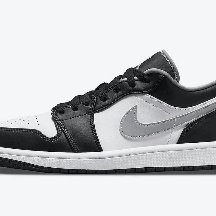 Jordan 1 Low Black White Grey 1