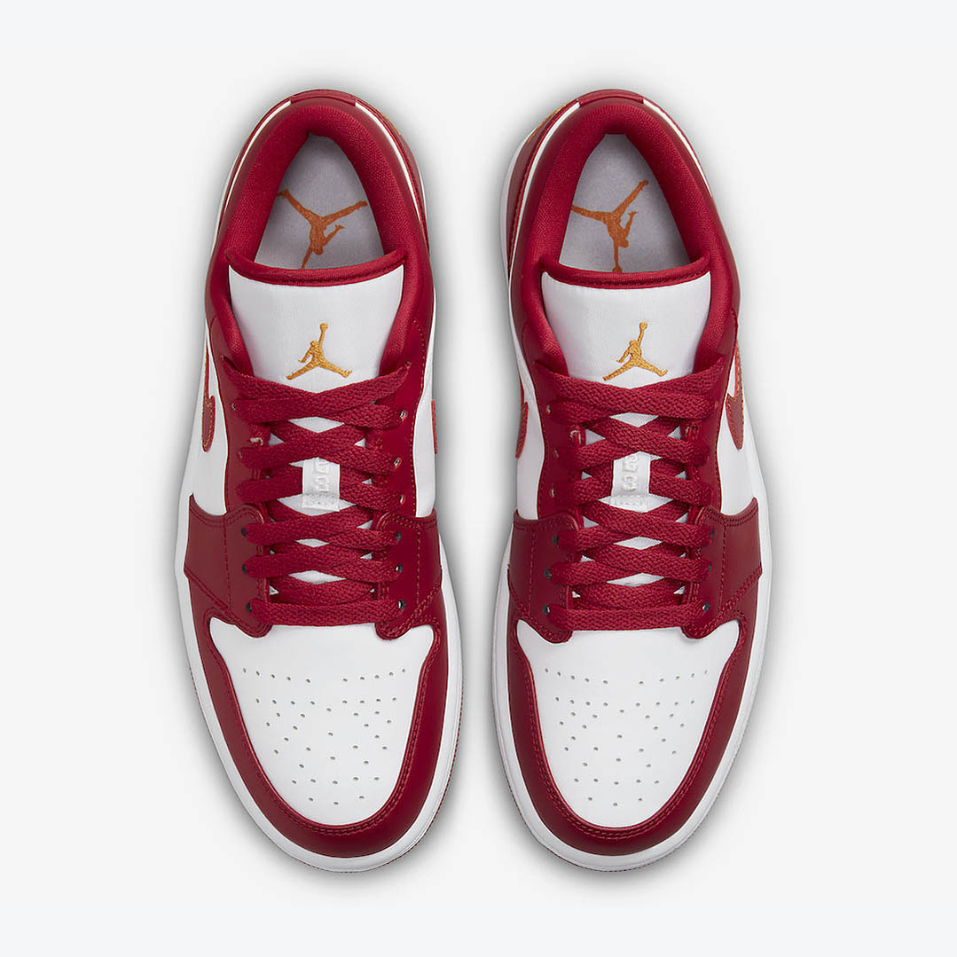 Jordan 1 Low Cardinal Red 4