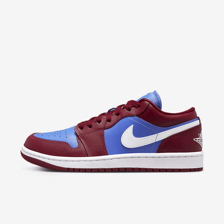 Jordan 1 Low Pomegranate Medium Blue (Women's) 1