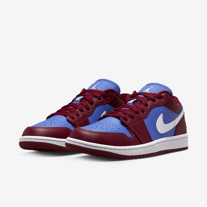 Jordan 1 Low Pomegranate Medium Blue (Women's) 2