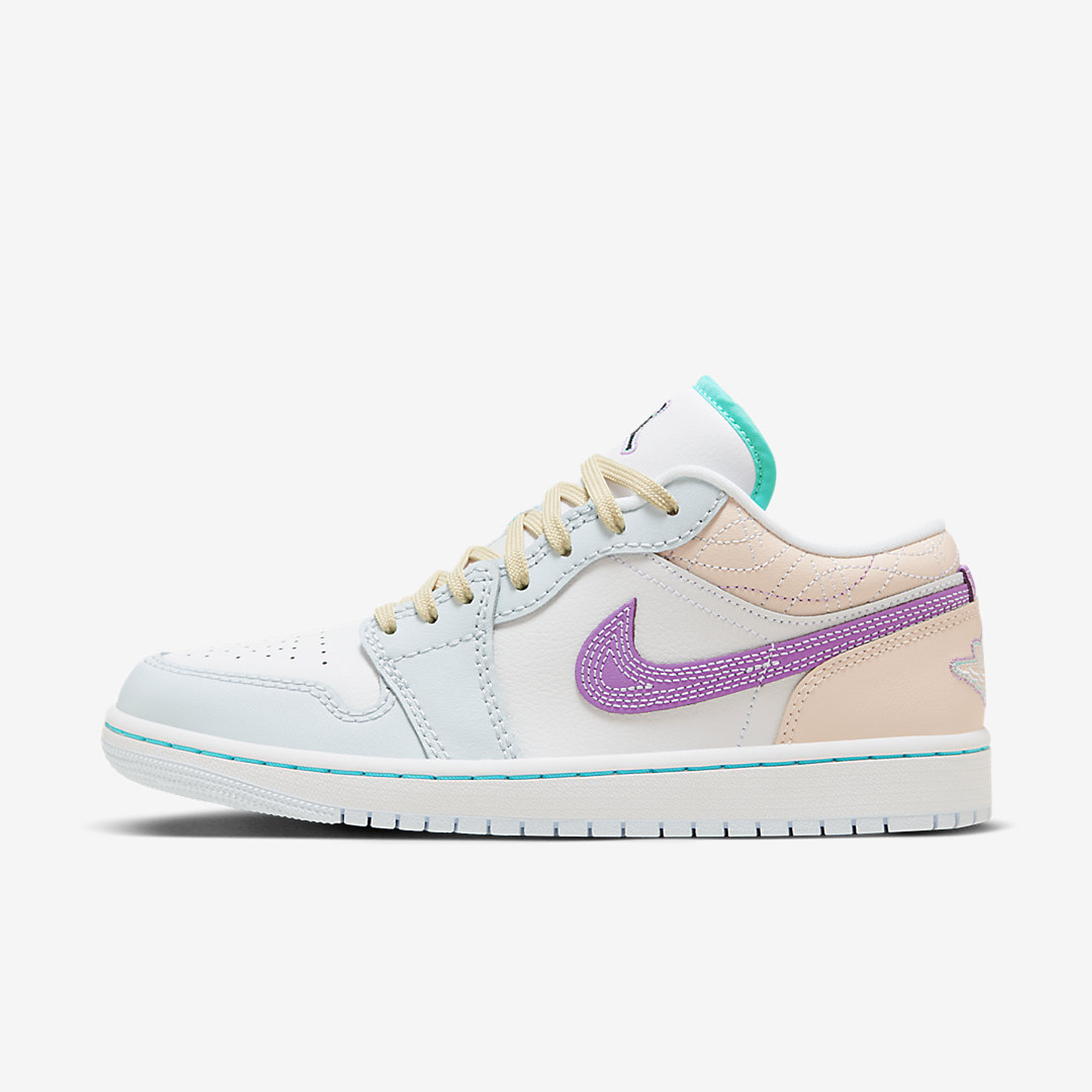 Jordan 1 Low Multi-Color Sashiko (Women's) 1