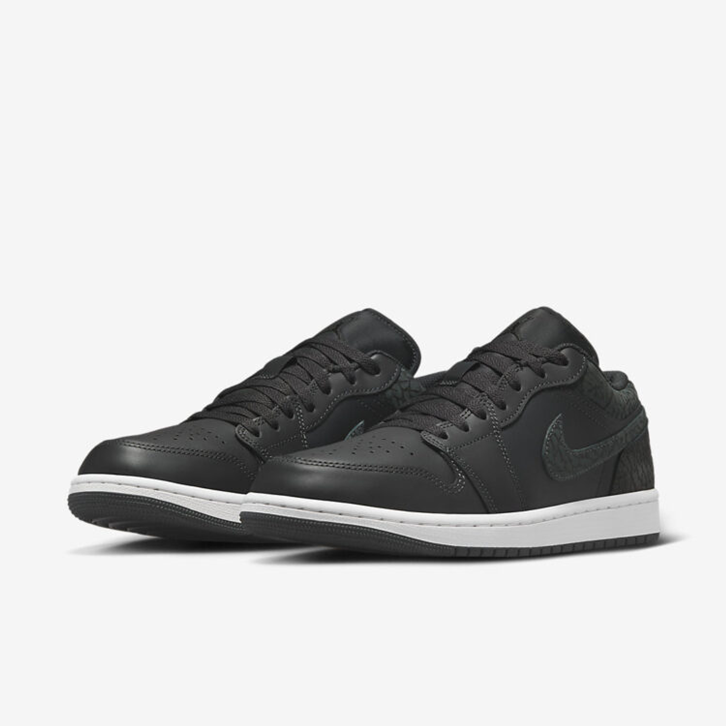 Jordan 1 Low SE Black Elephant 2