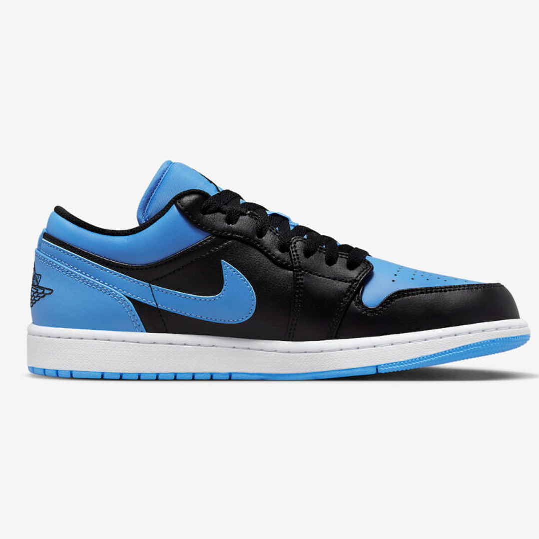 Jordan 1 Low Black University Blue 3
