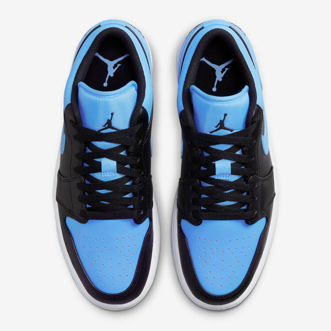 Jordan 1 Low Black University Blue 4