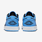 Jordan 1 Low Black University Blue - thumbnail 5