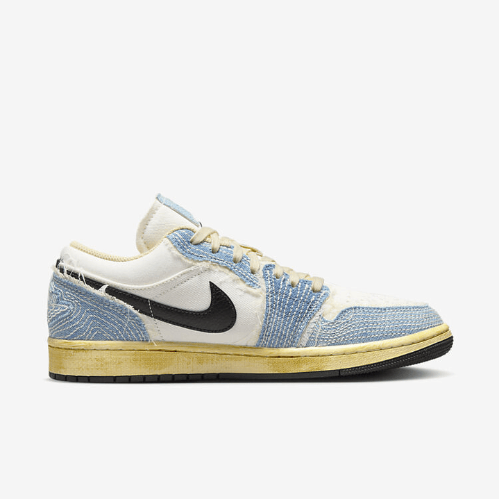 Jordan 1 Low SE WRMK Sashiko Denim 3