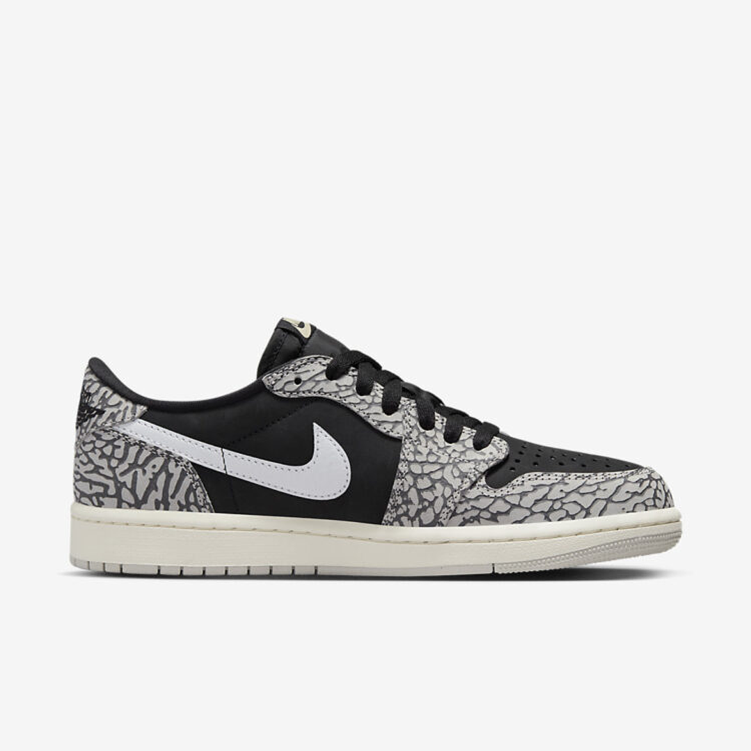 Jordan 1 Retro Low OG Black Cement 3