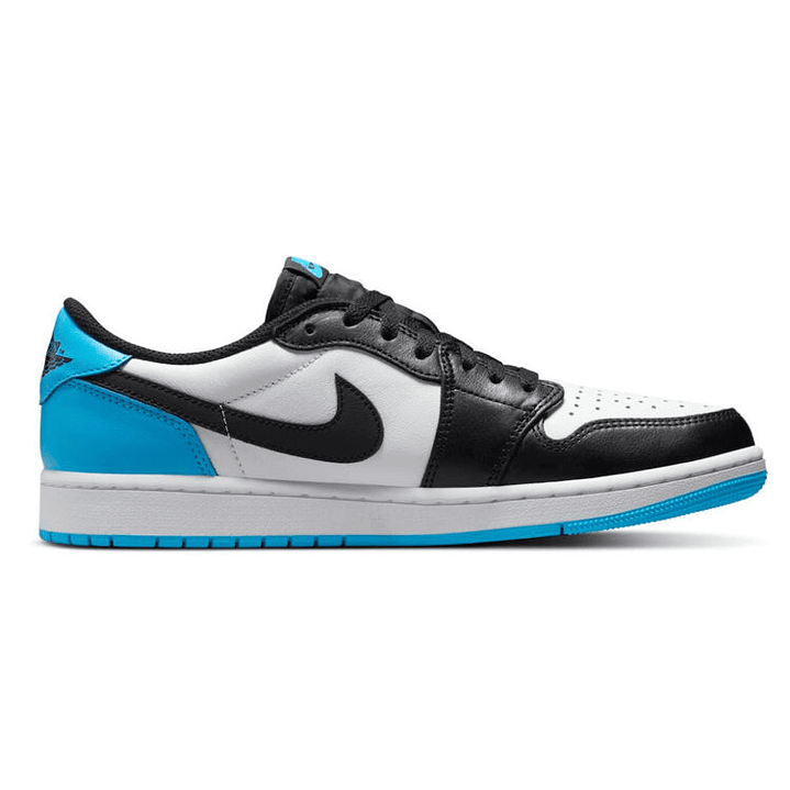 Jordan 1 Retro Low OG Black Dark Powder Blue 3