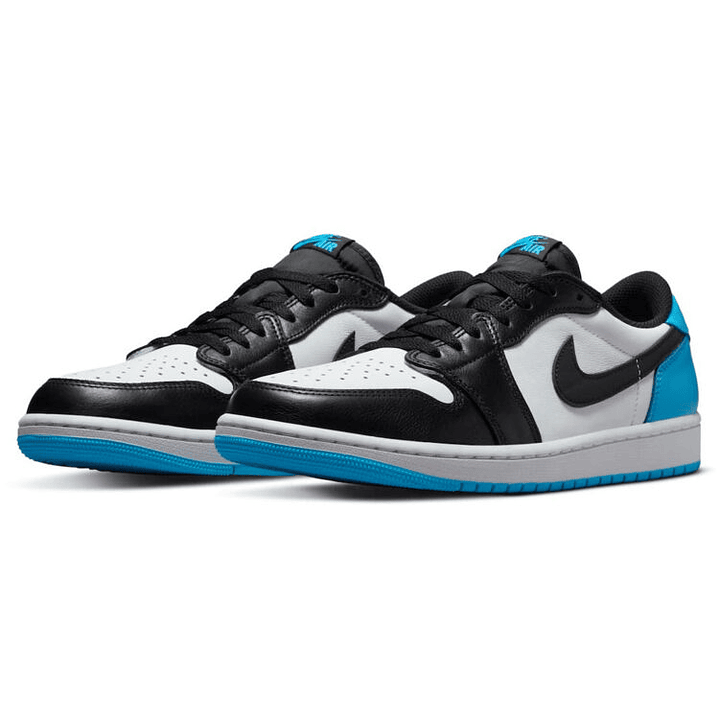 Jordan 1 Retro Low OG Black Dark Powder Blue 6