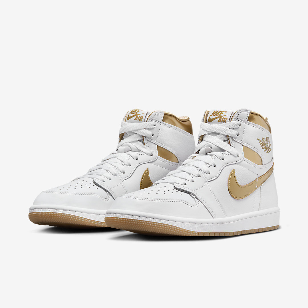 Jordan 1 Retro High OG Metallic Gold (Women's) 2
