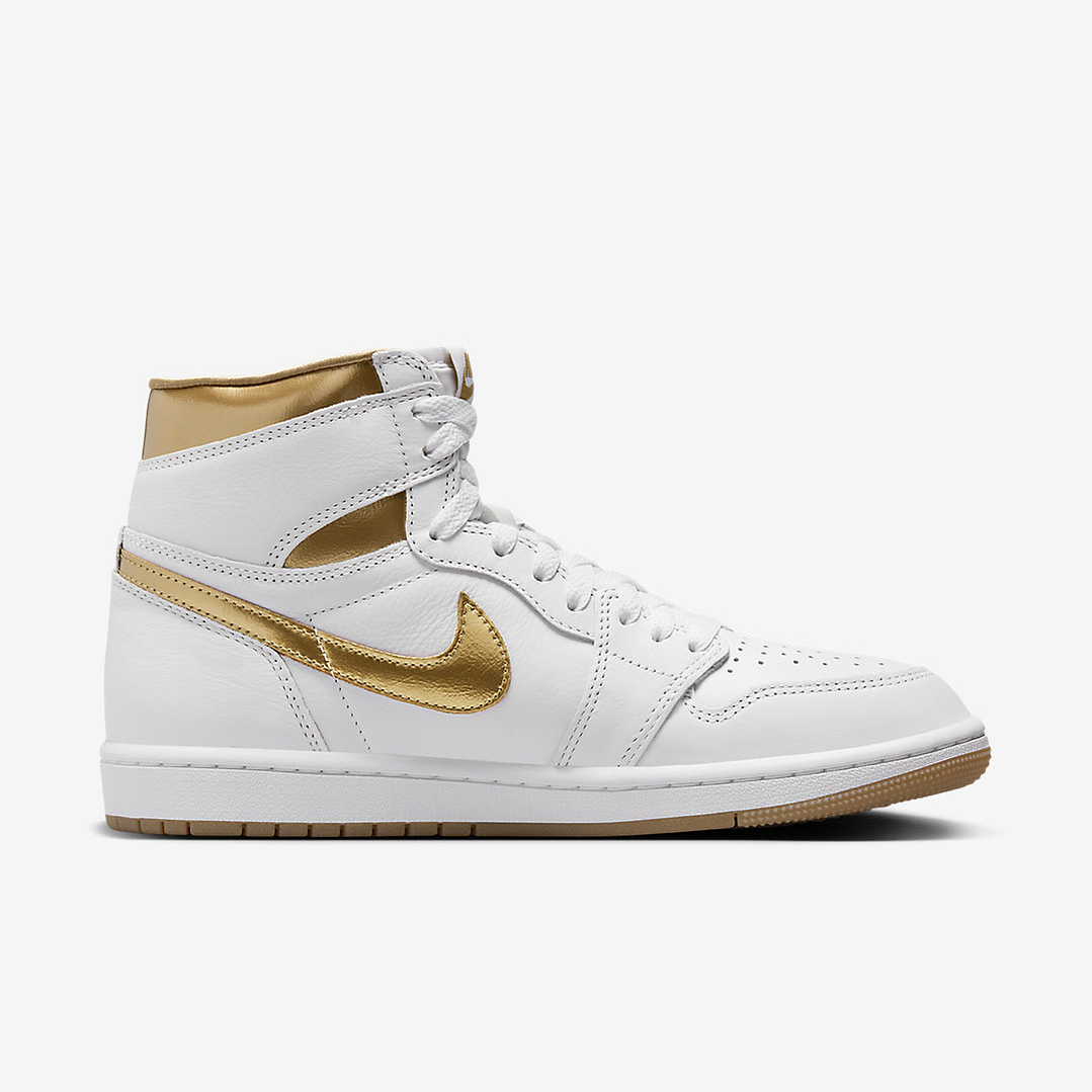 Jordan 1 Retro High OG Metallic Gold (Women's) 3