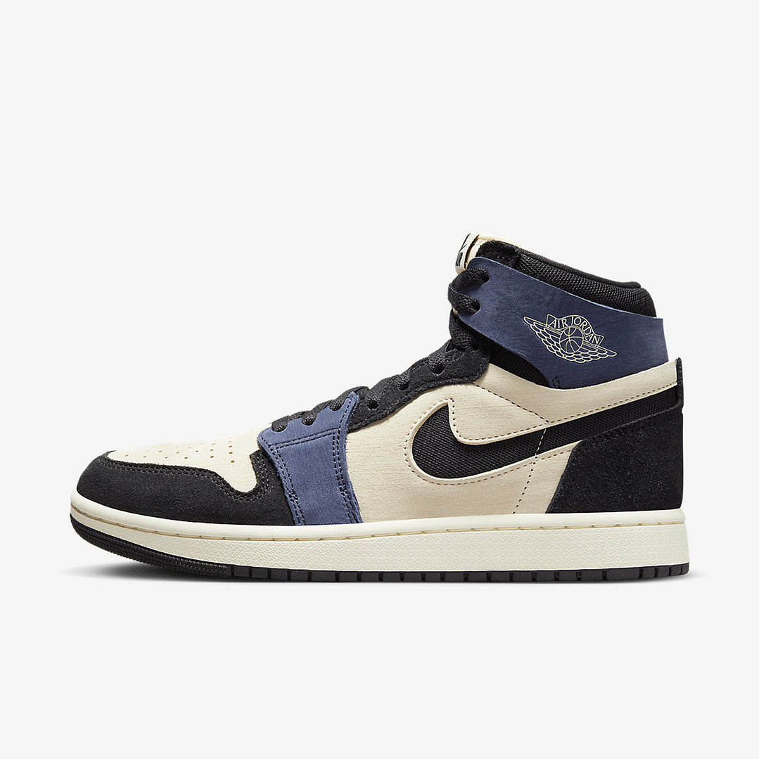 Jordan 1 High Zoom Air CMFT 2 Muslin Blackened Blue 1