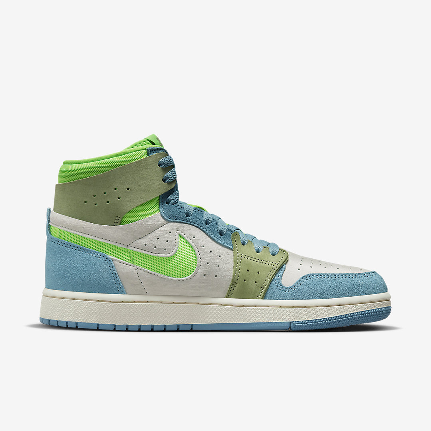 Jordan 1 High Zoom Air CMFT 2 University Blue Volt (Women's) 3