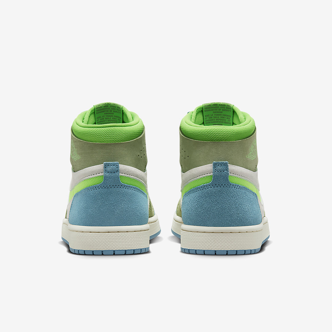 Jordan 1 High Zoom Air CMFT 2 University Blue Volt (Women's) 5