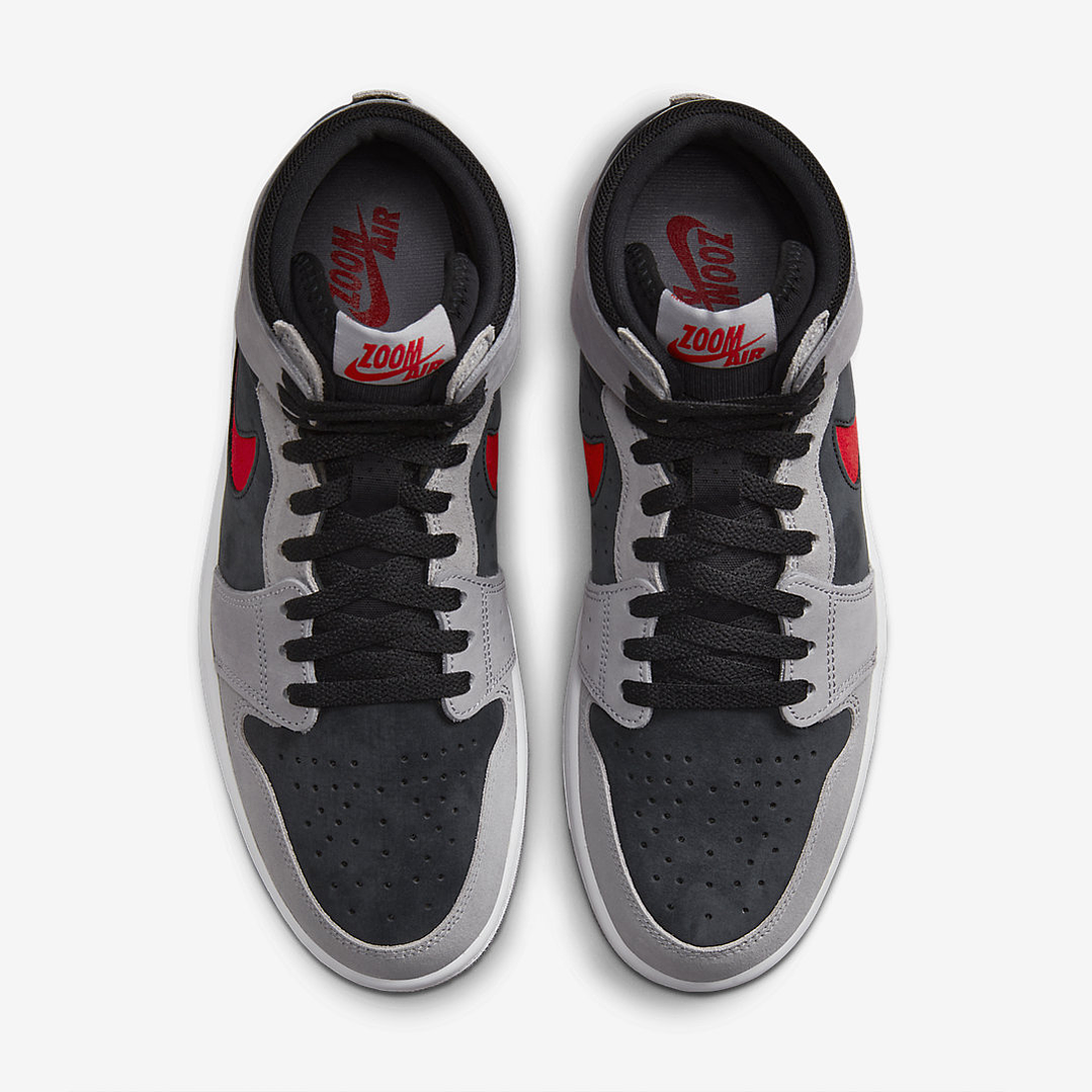 Jordan 1 High Zoom Air CMFT 2 Black Fire Red Cement 4