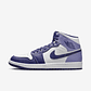 Jordan 1 Mid Blueberry - Thumbnail 1