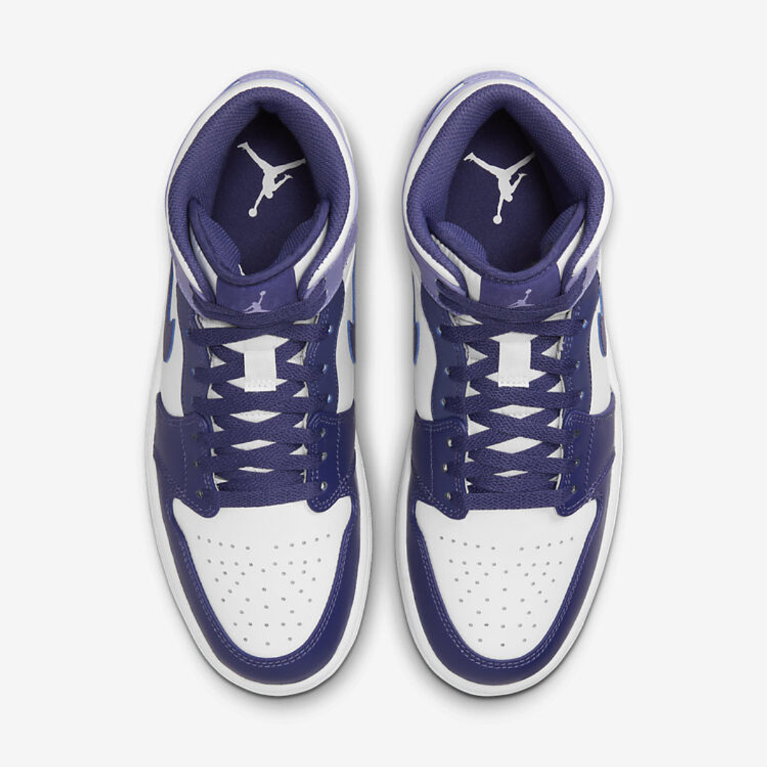 Jordan 1 Mid Blueberry 4