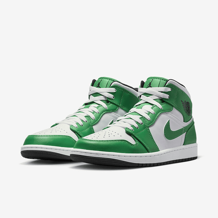 Jordan 1 Mid Lucky Green 2