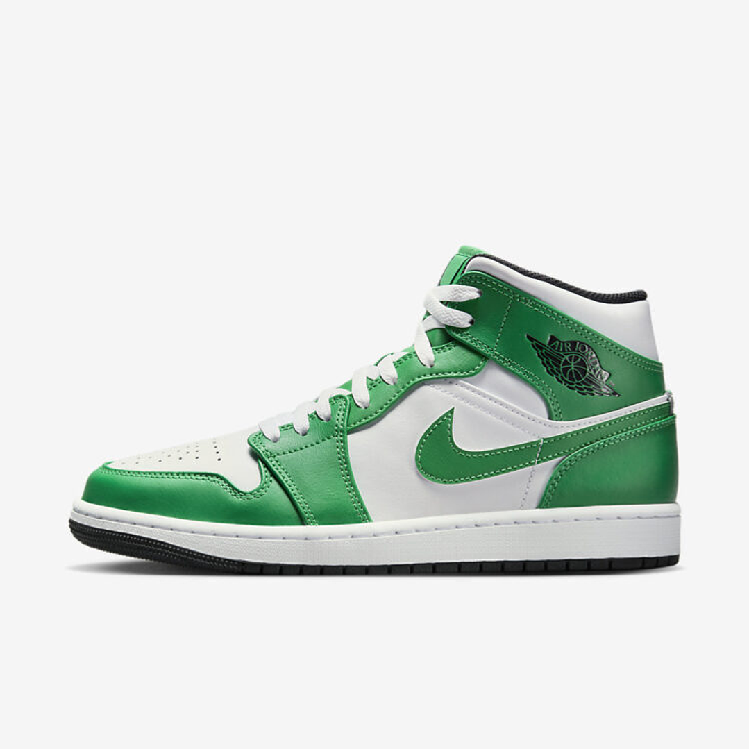 Jordan 1 Mid Lucky Green 1
