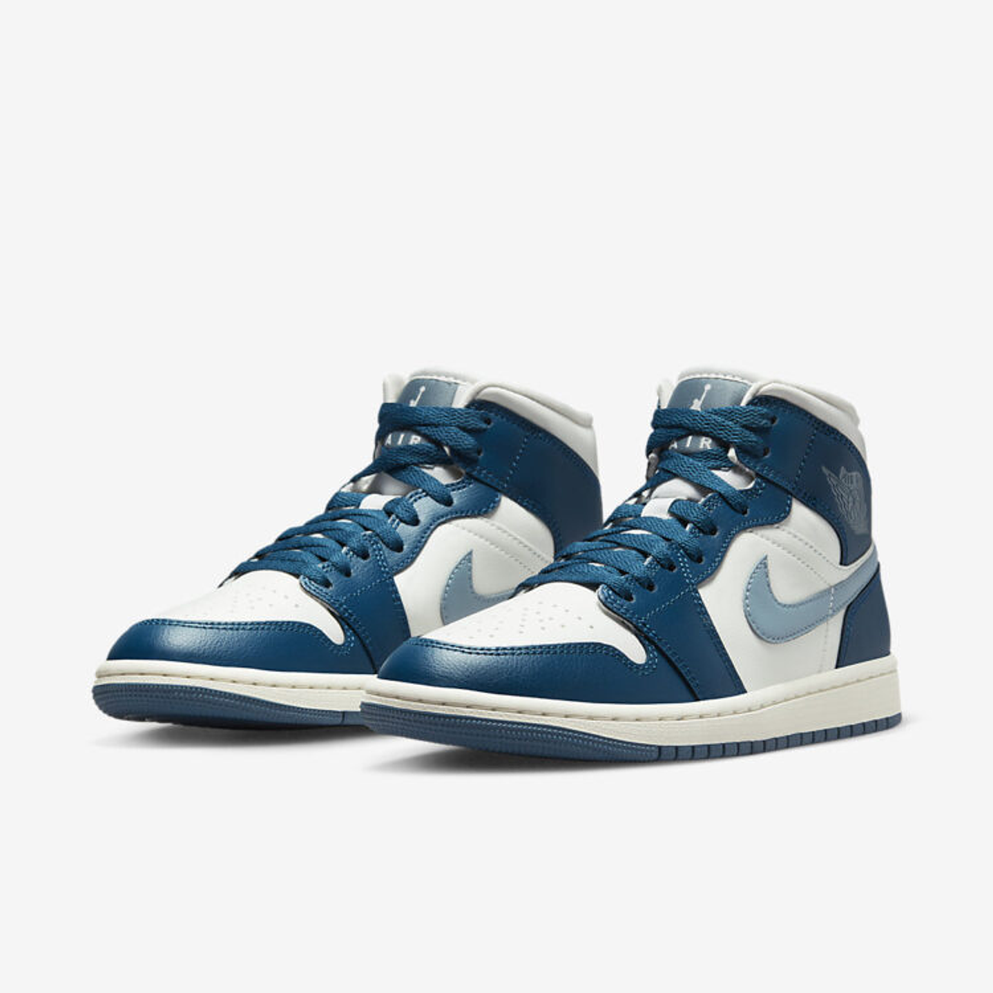 Jordan 1 Mid French Blue (Women's) 2