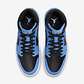 Jordan 1 Mid University Blue Black - Thumbnail 4