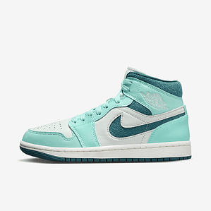 Jordan 1 Mid Chenille Bleached Turquoise (Women)