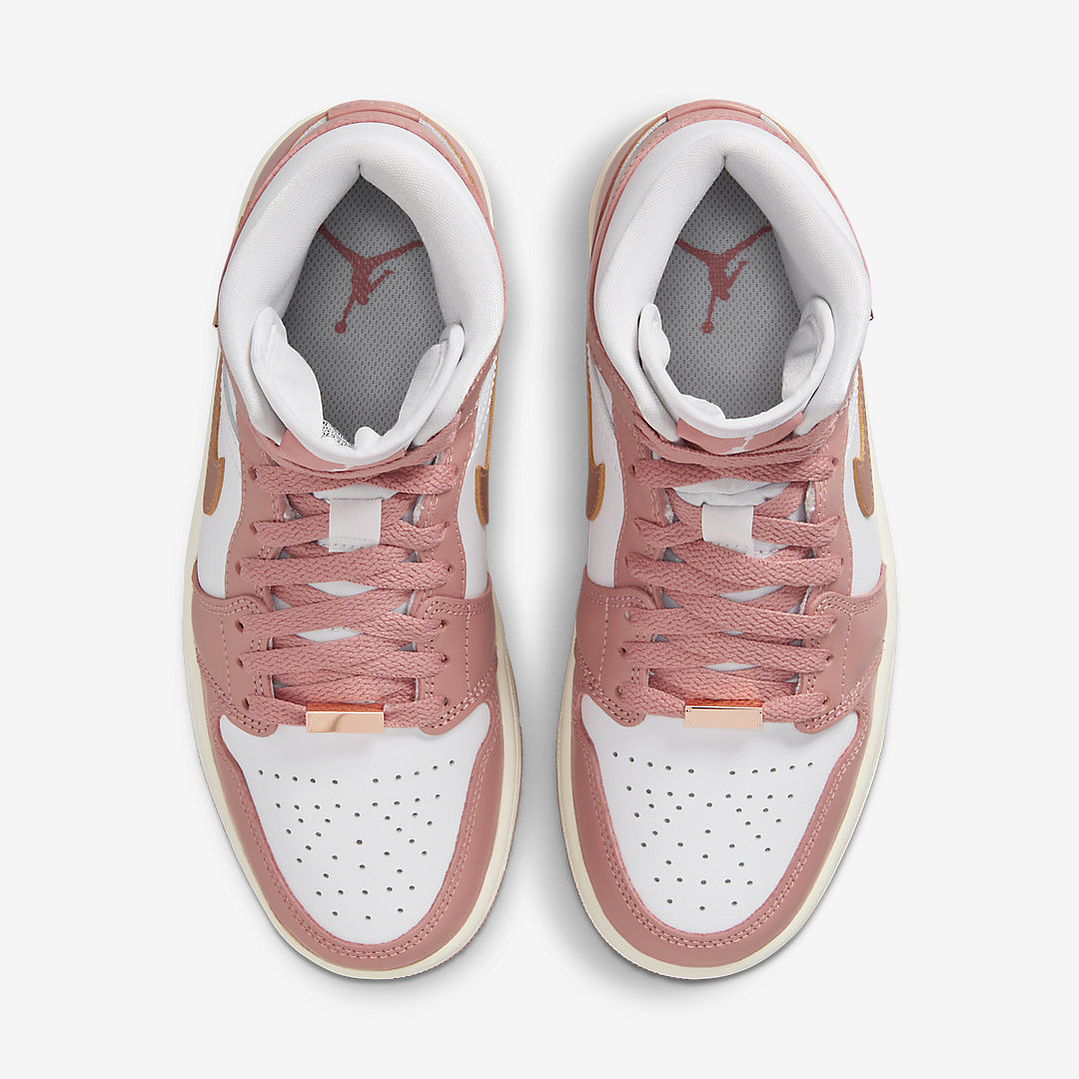 Jordan 1 Mid SE Red Stardust (Women's) 4