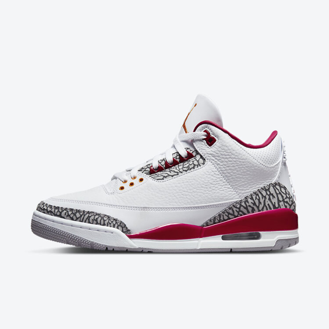 Jordan 3 Retro Cardinal Red 1