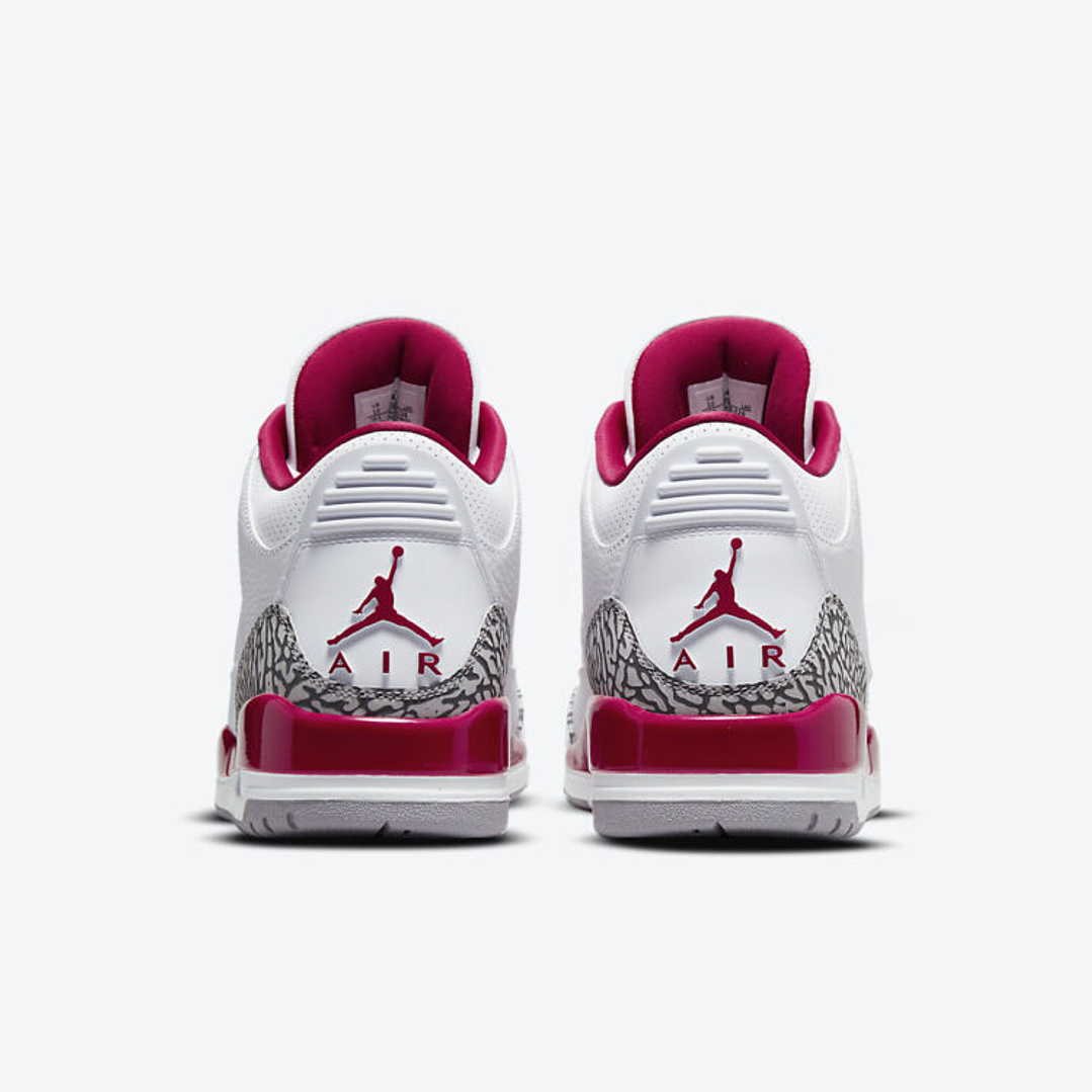 Jordan 3 Retro Cardinal Red 6