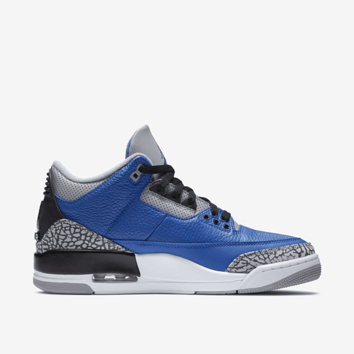 Jordan 3 Retro Varsity Royal Cement 3