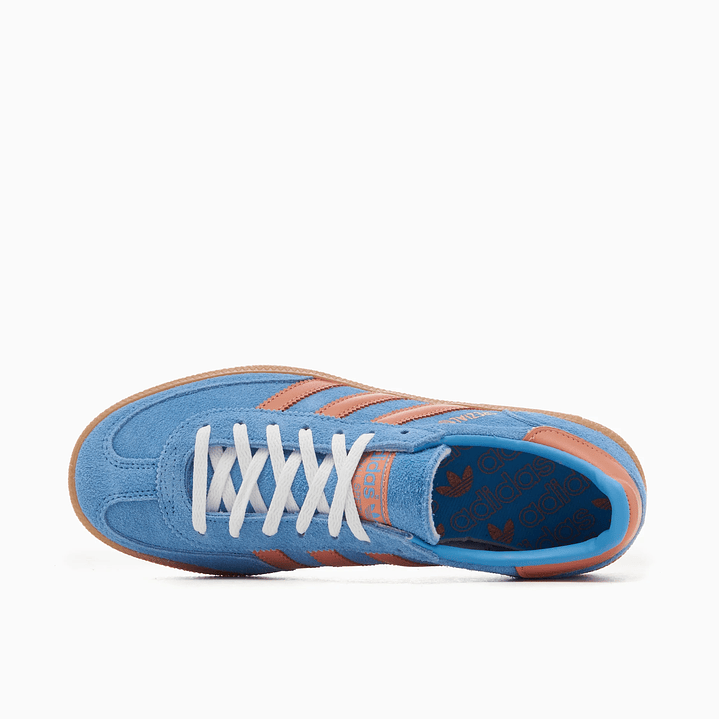 adidas Handball Spezial Light Blue Wonder Clay (Women's) 4