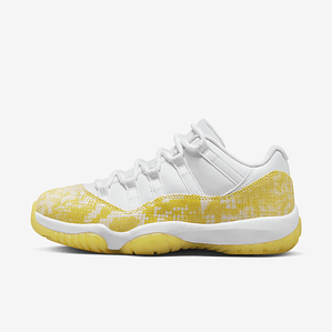 Jordan 11 Retro Low Yellow Snakeskin (Women's)