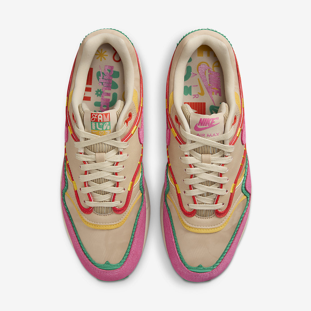 The Familia x Nike Air Max 1 “Pinksicle and Stadium Green” 4