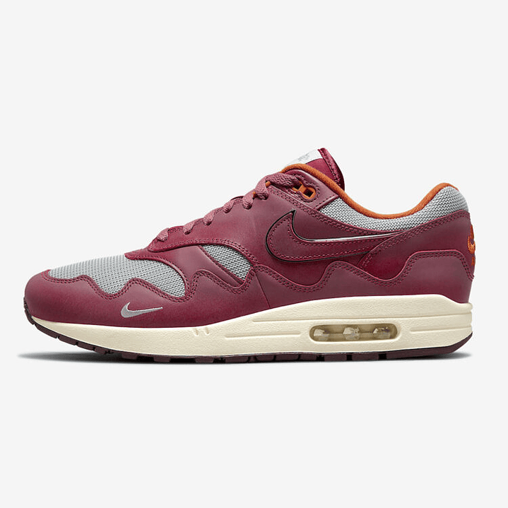 Air Max 1 Patta Waves Rush Maroon (Without Bracelet) 1