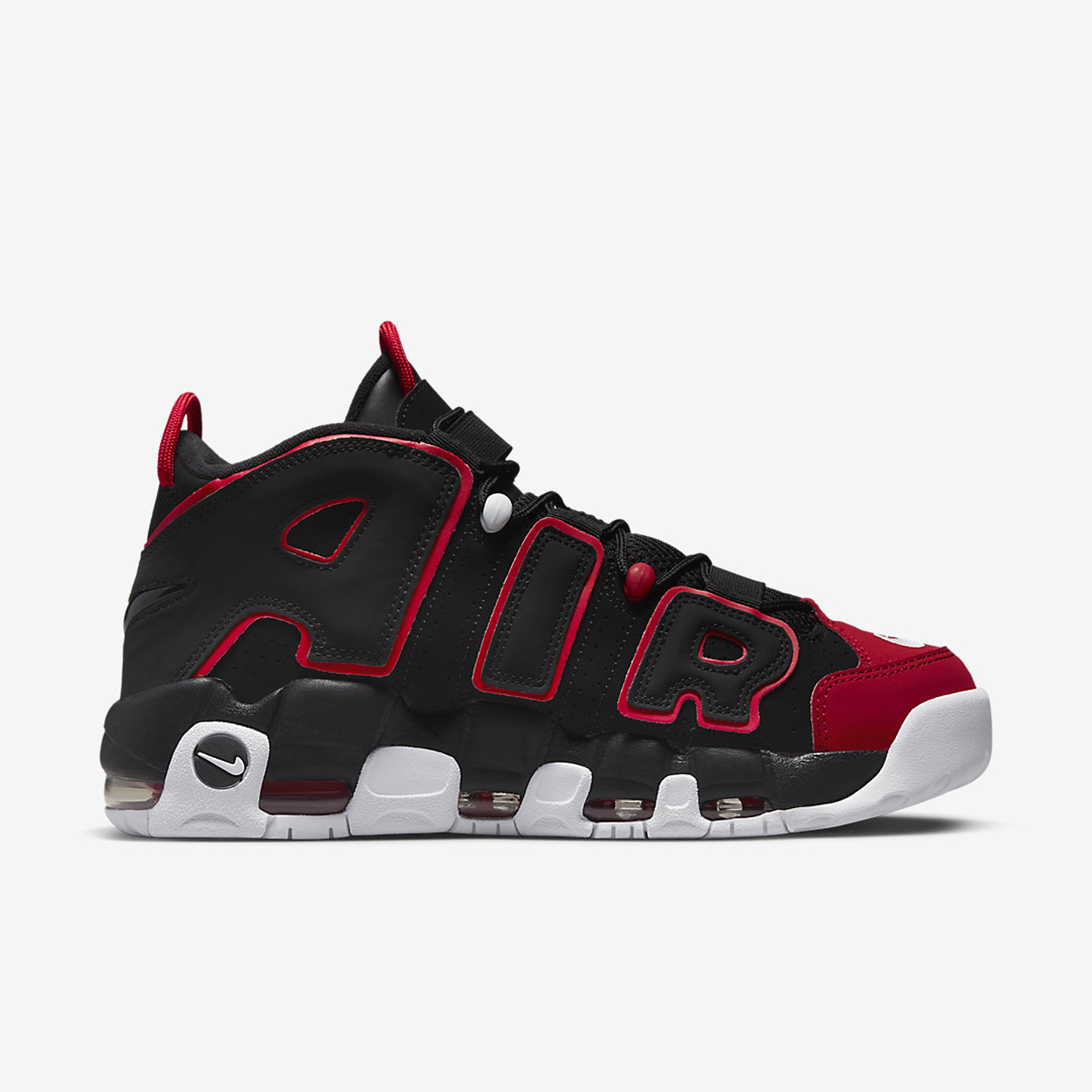 Nike Air More Uptempo 96 Red Toe 3