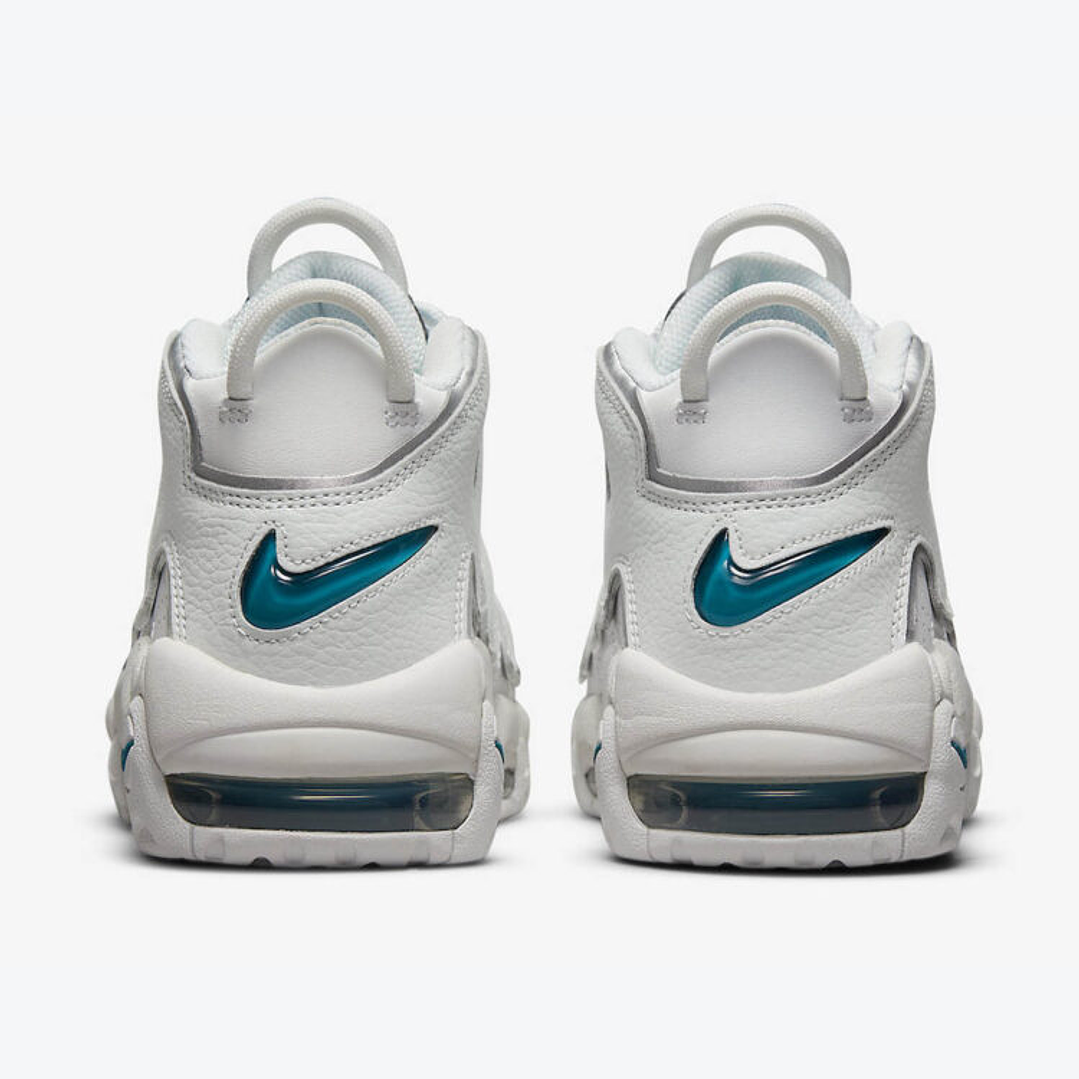 Nike Air More Uptempo Metallic Teal (Women's) 5