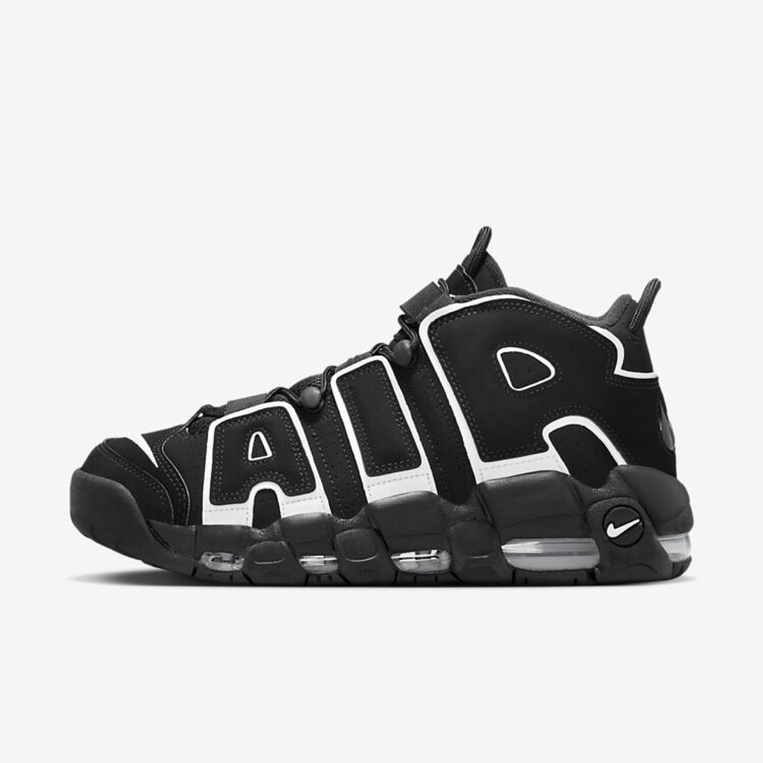 Air More Uptempo 96 Black White (2023) 1