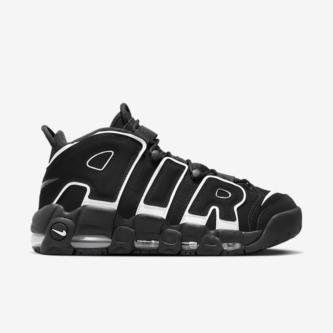 Air More Uptempo 96 Black White (2023) 3
