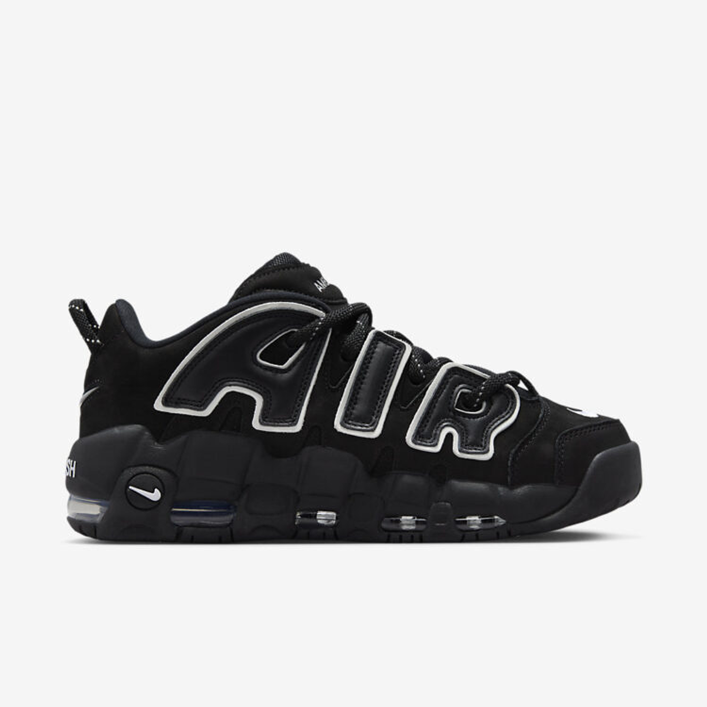 Nike Air More Uptempo Low AMBUSH Black 3