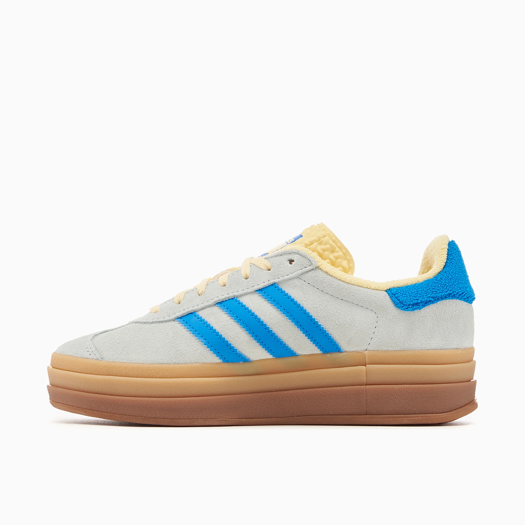 adidas Gazelle Bold Almost Blue Yellow (Women's) 1